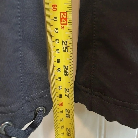 Athleta Lounge Pants Wide Leg Drawstring Black Comfy Casual Size Unknown - Picture 14 of 14